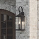 Gibbes Street 3 Light 31 inch Textured Black Outdoor Wall Lantern, Large, Design Series